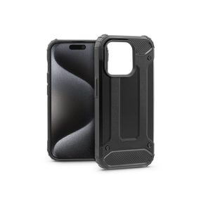   Haffner Armor ütésálló tok - Apple iPhone 15 Pro - fekete