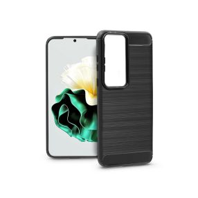 Haffner Carbon szilikon tok - Huawei P60/P60 Pro - fekete