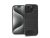 Haffner Carbon szilikon tok - Apple iPhone 15 Pro - fekete