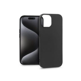 Haffner Matt tok - Apple iPhone 15 Pro - fekete