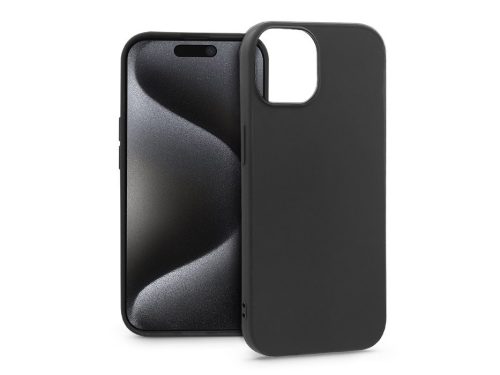 Haffner Matt tok - Apple iPhone 15 Pro - fekete
