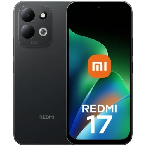 Xiaomi Redmi 17 Dual 6GB RAM 128GB Black (Töltős változat)