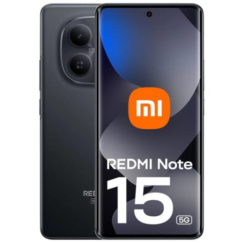 Xiaomi Redmi Note 15 5G Dual 8GB RAM 256GB Black (Töltős változat)