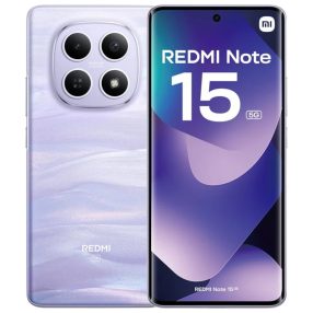   Xiaomi Redmi Note 15 5G Dual 8GB RAM 256GB Mist Purple (Töltős változat)