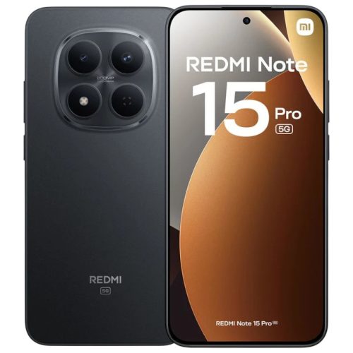 Xiaomi Redmi Note 15 Pro 5G Dual 8GB RAM 256GB Black (Töltős változat) 