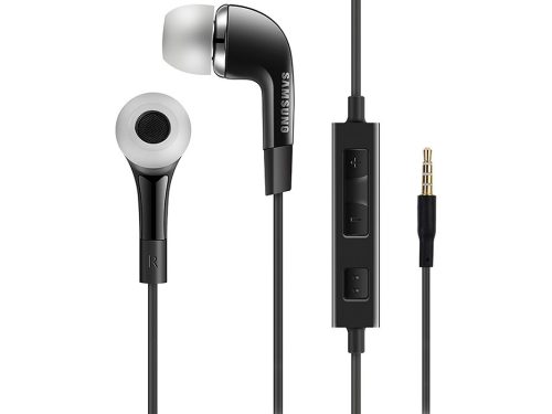 Samsung EHS64AVFBE gyári sztereó fülhallgató 3,5mm jack - fekete - ECO