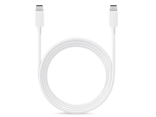 Samsung EP-DX510JWE gyári Type-C/Type-C adat- és töltőkábel 1,8m - 5A - fehér - ECO