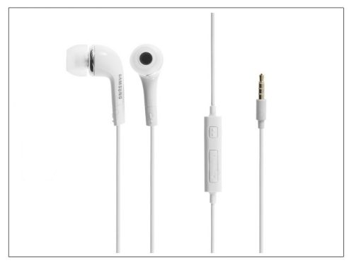 Samsung EHS64AVFBE gyári sztereó fülhallgató 3,5mm jack - fehér - ECO