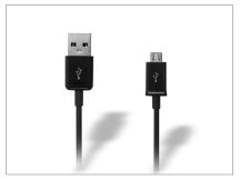   Samsung gyári micro USB adat- és töltőkábel - ECB-DU5ABE black (ECO csomagolás)