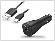   Samsung gyári USB szivargyújtós töltő + USB Type-C adatkábel - 5V/2A - EP-LN915U + EP-DG970BBE Adaptive Fast Charging (ECO csomagolás)