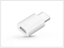   Samsung gyári micro USB - USB Type-C adapter - EE-GG970/GH98-40218A - white (ECO csomagolás)