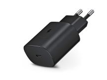   Samsung gyári USB hálózati töltő adapter Type-C csatlakozóval - 5V/3A - EP-TA800EBE PD.3.0 Super Fast Charging black (ECO csomaglás)