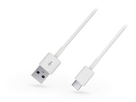 Samsung gyári USB - USB Type-C adat- és töltőkábel 1 m-es vezetékkel - EP-DG970BWE - white (ECO csomagolás)