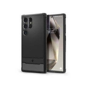   Spigen Rugged Armor ütésálló tok - Samsung SM-S928 Galaxy S24 Ultra - fekete