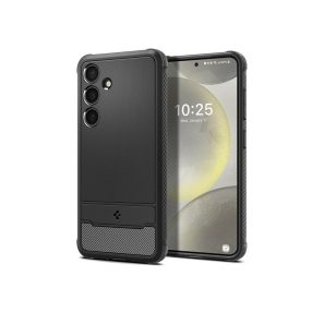   Spigen Rugged Armor ütésálló tok - Samsung SM-S921 Galaxy S24 - fekete