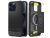 Spigen Rugged Armor MagSafe ütésálló tok - Apple iPhone 15 Pro - fekete