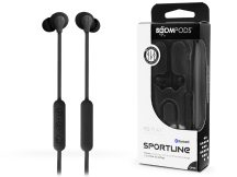   Boompods Sport Bluetooth sztereó fülhallgató - Boompods Sportline Sport WirelessEarphone - fekete
