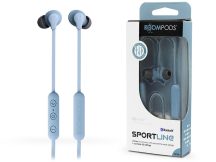   Boompods Sport Bluetooth sztereó fülhallgató - Boompods Sportline Sport Wireless Earphone - kék