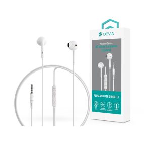   Devia Kintone A3 In-Ear sztereó fülhallgató - 3,5mm jack - fehér