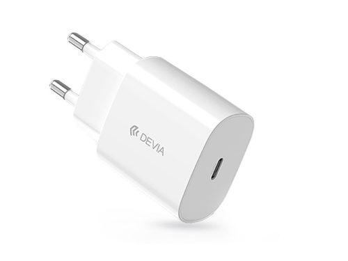 Devia Rocket Series 45W PD hálózati gyorstöltő adapter Type-C - fehér