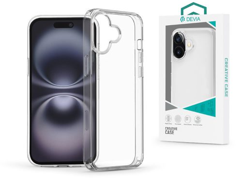 Devia Naked Series tok - Apple iPhone 16 Plus - átlátszó
