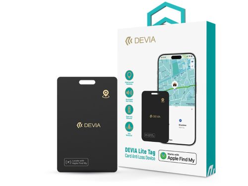Devia Lite Tag Anti-Lost Device helymeghatározó kártya - fekete