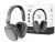 Devia EarBass Pro2 ANC Bluetooth sztereó fejhallgató beépített mikrofonnal - szürke