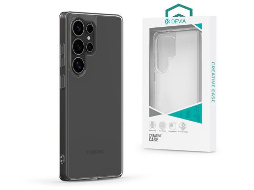 Devia Shark Series ütésálló tok - Samsung SM-S936 Galaxy S25+ - átlátszó