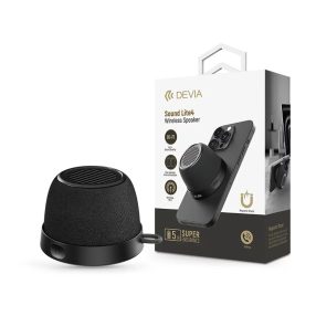   Devia Sound Lite4 vezeték nélküli mágneses bluetooth hangszóró - fekete
