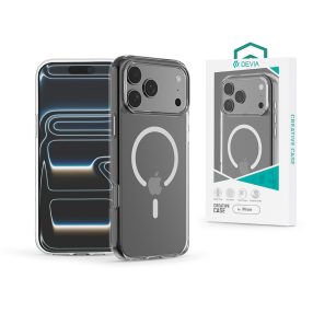   Devia Pure Clear Magnetic ütésálló tok - Apple iPhone 17 Pro Max - átlátszó