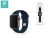 Devia Deluxe Series Sport Apple Watch lyukacsos sport szíj - 38/40/41mm - sötétkék