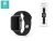 Devia Deluxe Series Sport Apple Watch lyukacsos sport szíj - 38/40/41mm - fekete