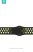 Apple Watch lyukacsos sport szíj - Devia Deluxe Series Sport2 Band - 38/40 mm - black/yellow
