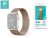 Devia Elegant Series Milanese Loop Apple Watch fém szíj - 38/40/41mm - arany