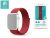 Devia Deluxe Series Sport3 Apple Watch szövet sport szíj - 38/40/41mm - piros