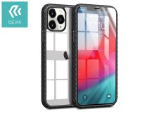   Apple iPhone 12 Pro Max ütésálló hátlap - Devia Shark-4 Series Shockproof Case - black/transparent