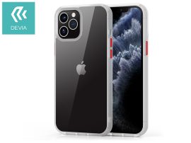 Apple iPhone 12 Pro Max ütésálló hátlap - Devia Shark Series Shockproof Case - clear/transparent