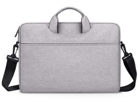 Devia univerzális védőtok Macbook Pro 15.4/16.2 készülékekhez - Devia Justyle   Mackbook Hand-Bag - szürke