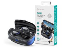   Devia TWS Bluetooth sztereó headset v5.0 + töltőtok - Devia Joy A9 Game Series  True  Wireless Earphones with Charging Case - fekete