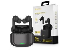   Devia TWS Bluetooth sztereó headset v5.1 + töltőtok - Devia ANC-E1 Star Series  True Wireless Earphones with Charging Case - fekete