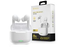   Devia TWS Bluetooth sztereó headset v5.1 + töltőtok - Devia ANC-E1 Star Series  True Wireless Earphones with Charging Case - fehér