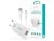 Devia Smart Series 12W 2xUSB hálózati töltő adapter + USB/Type-C kábel 1m - fehér