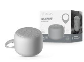 Devia vezeték nélküli bluetooth hangszóró - Devia Kintone Series Mini WaterproofLanyard Speaker - szürke