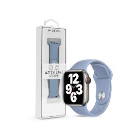   Devia Deluxe Series Sport Apple Watch szilikon sport szíj - 38/40/41mm - kék