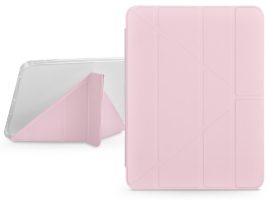 Apple iPad Air 4 (2020)/iPad Air 5 (2022) 10.9/iPad Pro 11 (2022) tablet tok    (Smart Case) on/off funkcióval, Apple Pencil tartóval - Devia Gremlin Series    Case WithPencil Slot - pink