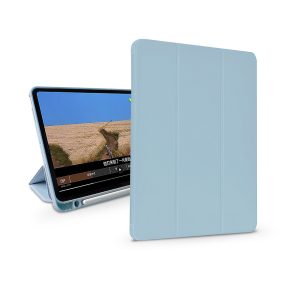   Devia Leather tablet tok (Smart Case) - Apple iPad Air 4/5 (2020/2022) 10.9/Air 6 (2024) 11 - kék"