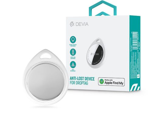 Devia Anti-lost Device bluetooth AirTag - DropTag - fehér