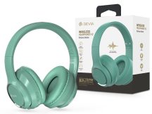  Devia Wireless Bluetooth sztereó fejhallgató beépített mikrofonnal - Devia      Kintone Series Wireless Headphones V2 - zöld