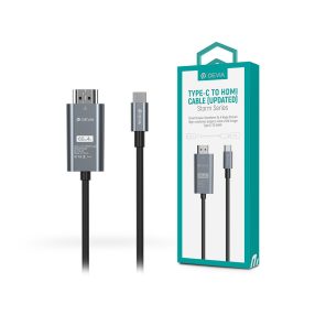   Devia Storm Series USB Type-C/HDMI kábel 2m (Updated) - fekete