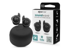   Boompods TWS Bluetooth sztereó headset v5.3 + töltőtok - Boompods Soundwave     Ocean TWS with Charging Case - fekete